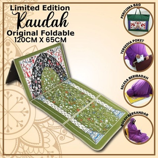 Foldable Prayer Mat/Lean/Prayer Mat/Sejadah Sandar Raudhah