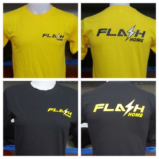 #เสื้อFlash Home # ผ้ายืดคอทตอน100% ตัด/เย็บ/สกรีนเอง/ขายเอง/ราคาถูก