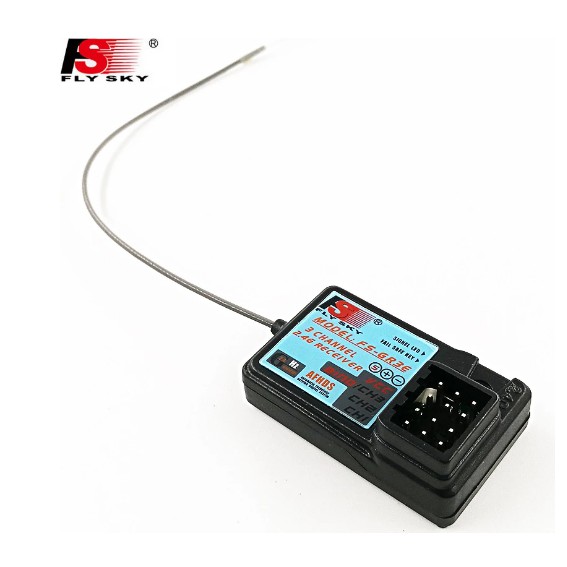 Flysky FS-GR3E 3 ช่อง 2.4G GR3E ตัวรับสัญญาณ Failsafe GT3B GR3C อัพเกรดกันน้ําสําหรับ RC รถรถบรรทุกเรือ GT3 GT2 เครื่องส่งสัญญาณ