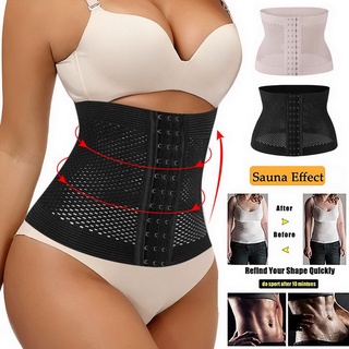 Corset รัดเอว รัดหน้าท้อง หลังคลอด กระชับสัดส่วน มีโครงเหล็กกันม้วน [พร้อมส่งS-3XL]