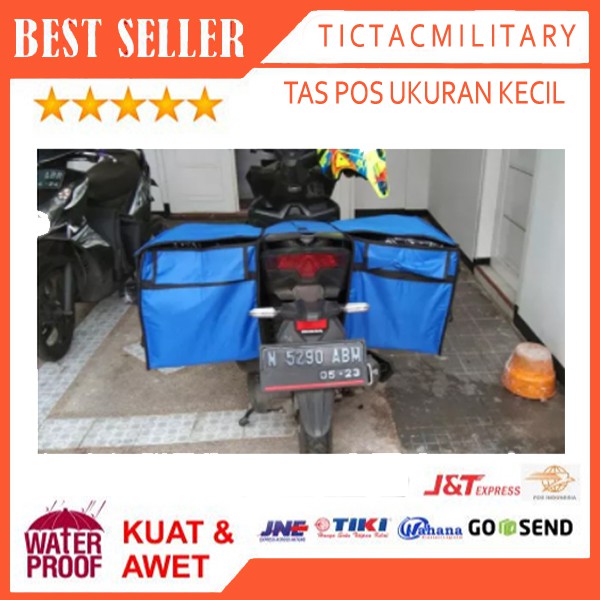 Tictac Motorcycle Bag/กระเป๋าขายมอเตอร์ไซค์/ Obrok Bag/Post Bag ขนาดต่างๆ ครบชุด