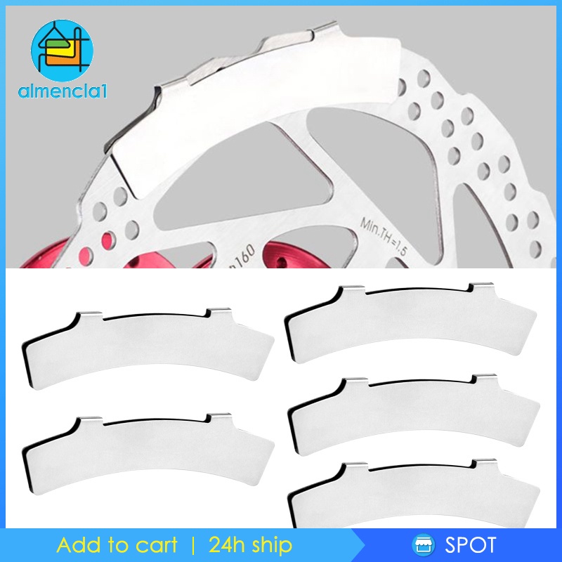[ALMENCLA1] 5 Pack Bike Brake Rotor Pads Mounting Assistant Tools