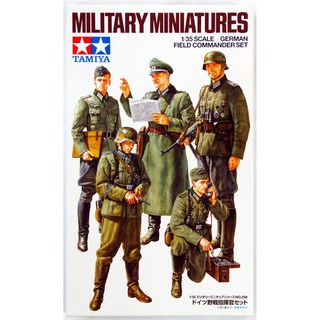 โมเดลประกอบ Tamiya 1/35 TA35298 GERMAN FIELD COMMANDER SET