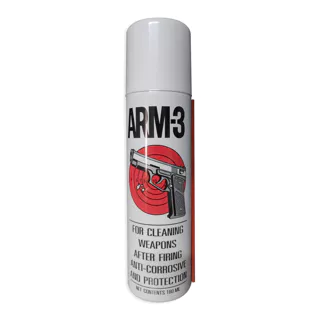 น้ำยาล้างปืน ไม่มีกลิ่นฉุน ยี่ห้อARM-3 ขนาด180ml[พิมพ์โค้ด : INCDEM15 ลดทันที 15%]