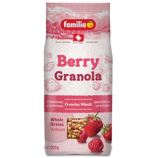 Familia Berry Granola Crunchy Muesli แฟมิเลีย เบอร์รี่ กราโนล่า 500g.