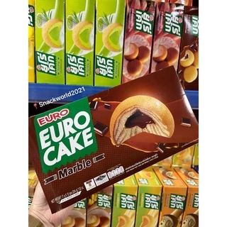 Euro cake 🥠🥠 ยูโร่เค้ก (1 กล่องบรรจุ 12 ชิ้น) มีให้เลือก 8 รสชาติ