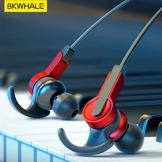 Bkwhale หูฟังเล่นเกม แบบใช้สาย Type C 3.5 มม. พร้อมไมโครโฟน BK05 ลดเสียงรบกวน