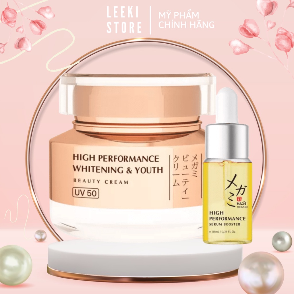 Uv50 HASI MEGAMMI High Performance Whitening &amp; Youth Beauty Cream Intensive Skin Regeneration And Regeneration Cream