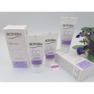 Biotherm CC Ultra multi-shield beautifying base สูตรสีม่วง Evenness SPF50 5 ml(ไม่มีกล่อง)