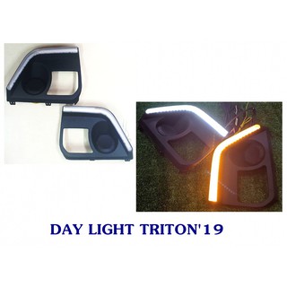 DAY LIGHT MITSUBISHI TRITON 2019 DRL TRITON 2019 2020 DAYTIME มิตซูบิชิ ไทรทัน 2019 2020