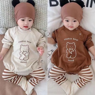 ชุดรอมเปอร์ Onesie Influencer สําหรับเด็กทารกแรกเกิดผู้หญิง อายุ 0-3-6 เดือน เหมาะกับฤดูใบไม้ผลิ ฤดูใบไม้ร่วง