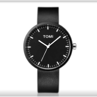 รหัสสินค้า VN053 Tomi watch (black)