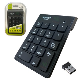 Anitech แป้นตัวเลข Wireless Numeric Keypad รุ่น N184