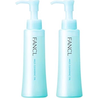 【Direct from Japan】FANCL Mild Cleansing Oil, 4.2 fl oz (120 ml) x 2, Cleansing Oil, Additive-Free (Makeup Remover, Pore Care), Can Also Be Used For Eyelashes