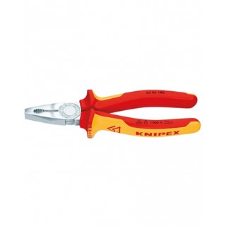 KNIPEX NO.03 06 180 Insulate Combination Pliers VDE 1000v (180mm) คีมอเนกประสงค์ 0306180 Factory Gear By Gear Garage