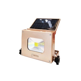 ส่งฟรี ฟลัดไลท์Solar Cell GD-UT-S DL 10W GOLDEN ELEKTRA อะลูมิเนียม MODERN ทอง | ELEKTRA | GD-UT-S DL 10W GOLDEN โคมไฟภา