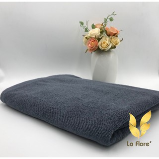 SP Luxury  ผ้าขนหนูสีเทา Cotton 100 % ขนาด 30x60 นิ้ว 16 ปอนด์, พรีเมี่ยมเกรด