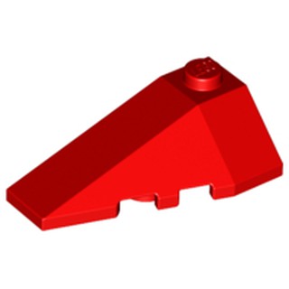 Lego part (ชิ้นส่วนเลโก้) No.43710 Wedge 4 x 2 Triple Left