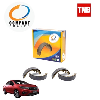 COMPACT ผ้าเบรคหลัง ก้ามเบรคหลัง Honda City Turbo 1.0 ฮอนด้า ซิตี้ เทอร์โบ ปี 2020-ON