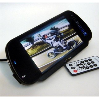 S768 - 7” LCD MP5 Car Rearview Mirror Monitor