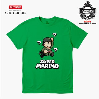 เสื้อยืดผ้าฝ้ายพิมพ์ลายแฟชั่น เสื้อยืด พิมพ์ลายอนิเมะวันพีช RORONOA ZORO SUPER MARIMO