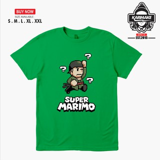 เสื้อยืดผ้าฝ้ายพิมพ์ลายแฟชั่น เสื้อยืด พิมพ์ลายอนิเมะวันพีช RORONOA ZORO SUPER MARIMO