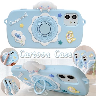 Cartoon Cinnamoroll Apple iPhone 11 12 Pro Max X XS XR i7 i8 plus SE 2020 เคสมือถือ Soft TPU Case เคสป้องกัน Cute Silicone Cover สุนัขอบเชย เปลือกการ์ตูน