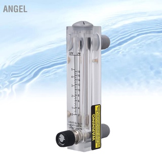 ANGEL Liquid Flowmeter Panel Type Acrylic Transparent Adjustable Fluid Flow Meter for Industrial Agriculture