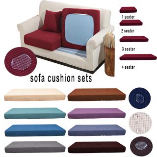 （1 piece）ปลอกสวมเบาะโซฟา ผ้าโพลีเอสเตอร์ Sofa cushion sets