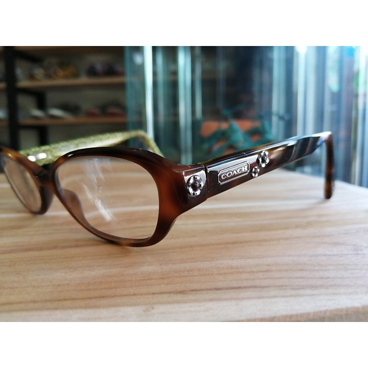 Coach DELANEY HC6015 Eyeglasses (5031) Tortoise, 50mm กรอบแว่นตาของแท้งานสวยๆจากแบรนด์เนมยอดฮิต