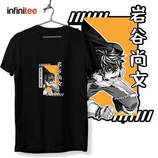 ไม่มีที่สิ้นสุด Shield Hero Iwatani Naofumi Anime  เสื้อยืด  สำหรับผู้ชาย Women in Black Shirt Tops Top T Shirt Tee