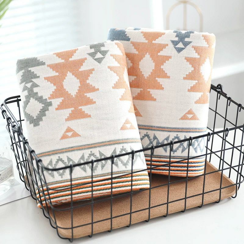 «𝐒𝐄𝐓𝟓» ⭐ผ้าเช็ดตัวสาลู⭐ ขนาด 70×140 เซน. ทอแน่นลายสวย ผ้าสาลูหนา 4 ชั้น ผ้าเช็ดตัวไร้ขน MG3724SET5 - รูปที่ 3