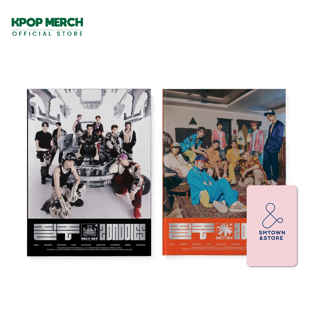 (SM Store POB) NCT 127 - 4th album Jilju [ 2 Baddies ]