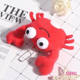 [mr2SZDOLL] พวงกุญแจ จี้ตุ๊กตาปูน่ารัก สีแดง