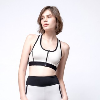 TA ATCIVE IRIS ZIPPER CROP เสื้อสปอร์ตบรา ทรงคอยู