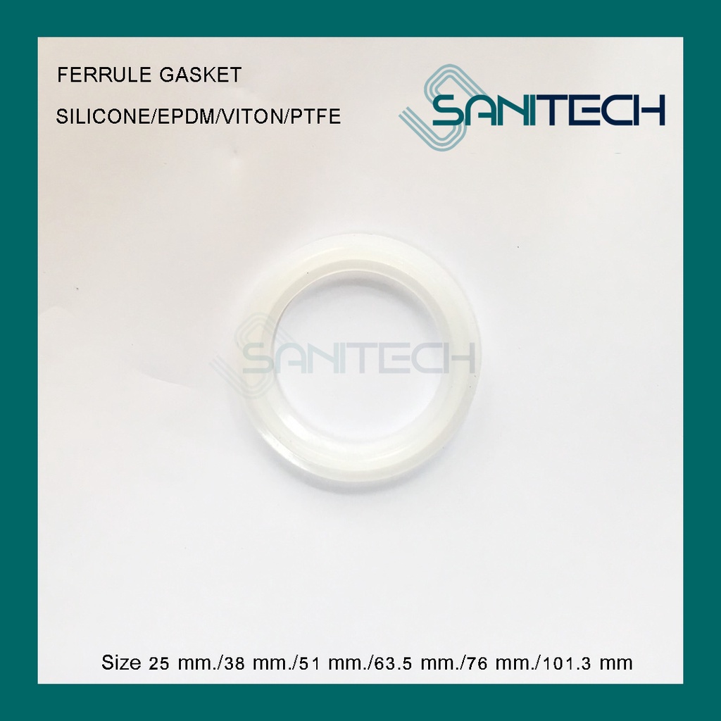 ปะเก็นยางซิลิโคลนสำหรับเฟอรูล (FERRULE SILICONE/EPDM GASKET)