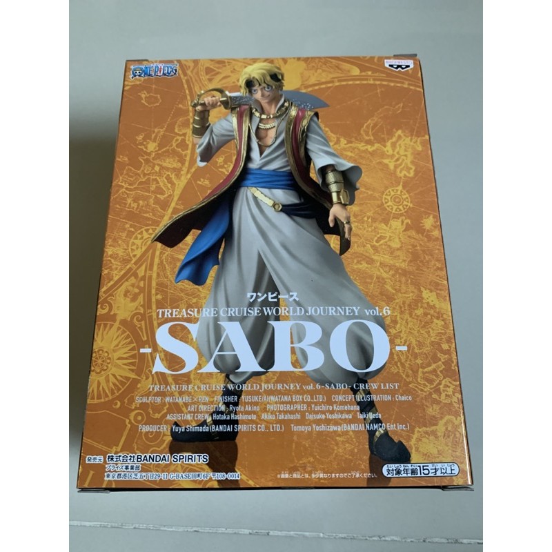 One Piece Treasure Cruise World Journey Vol 6 Sabo ม อ 1 Lot Jp ของแท Shopee Thailand