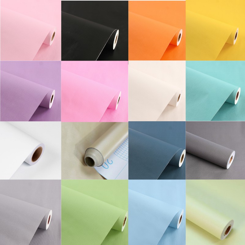 WALLPAPER 1 MATTE COLOR ขนาด 45 ซม. พร้อม ADHESIVE