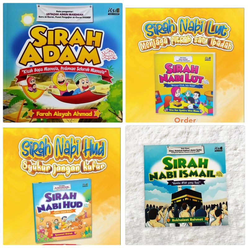 SIRI SIRAH NABI ADAM NABI HUD NABI LUT NABI ISMAIL