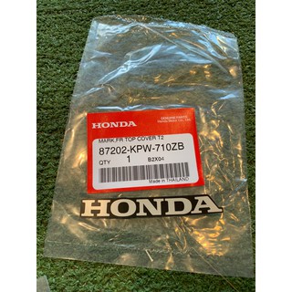 sticker สติ๊กเกอร์ HONDA แท้ศูนย์ 87202-KPW-710ZB ฮอนด้า