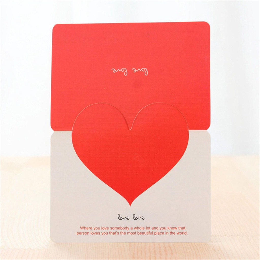 LONTIME Love Wishing Card วันเกิดโรแมนติกหัวใจการ์ดอวยพร - รูปที่ 6