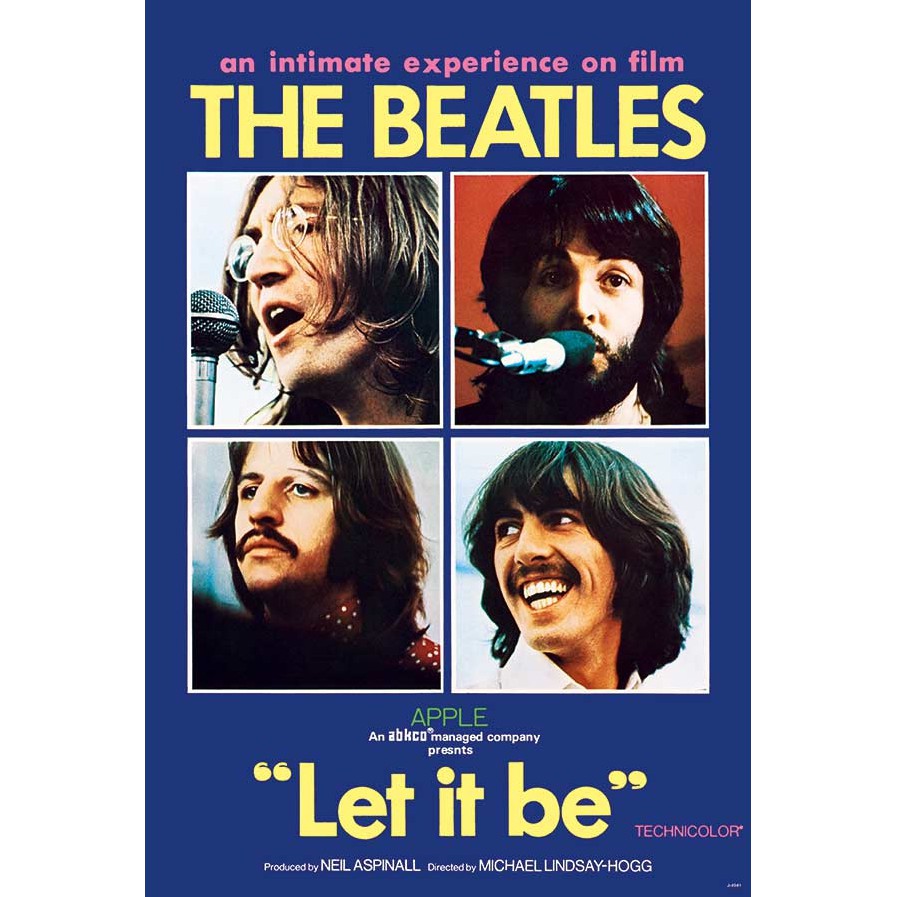 โปสเตอร์วงดนตรี The Beatles ภาพวงดนตรี โปสเตอร์ติดผนัง โปสเตอร์สวยๆ 