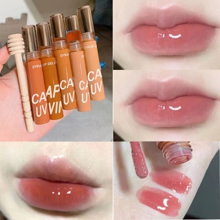 🔥🔥🔥ลิปสติก ลิปน้ำเชื่อม Cappuvini Lip glaze Water gloss Lip gloss lipstick