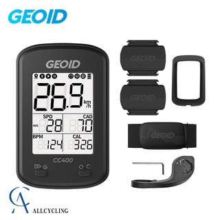 Geoid CC400 เครื่องวัดความเร็ว GPS ไร้สาย รองรับบลูทูธ กันน้ํา สําหรับ XOSS G+ MAGENE GARMIN BRYTON