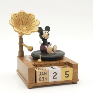 [ลิขสิทธิ์แท้!!] กล่องดนตรีปฏิทิน Mickey - Disney Collection - Wooderful life