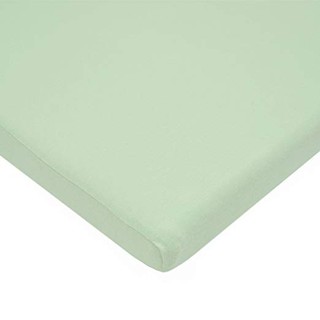 American Baby Company : ABC3552* ผ้าปูที่นอนเด็ก 100% Cotton Value Jersey Knit Bassinet Sheet, Celery