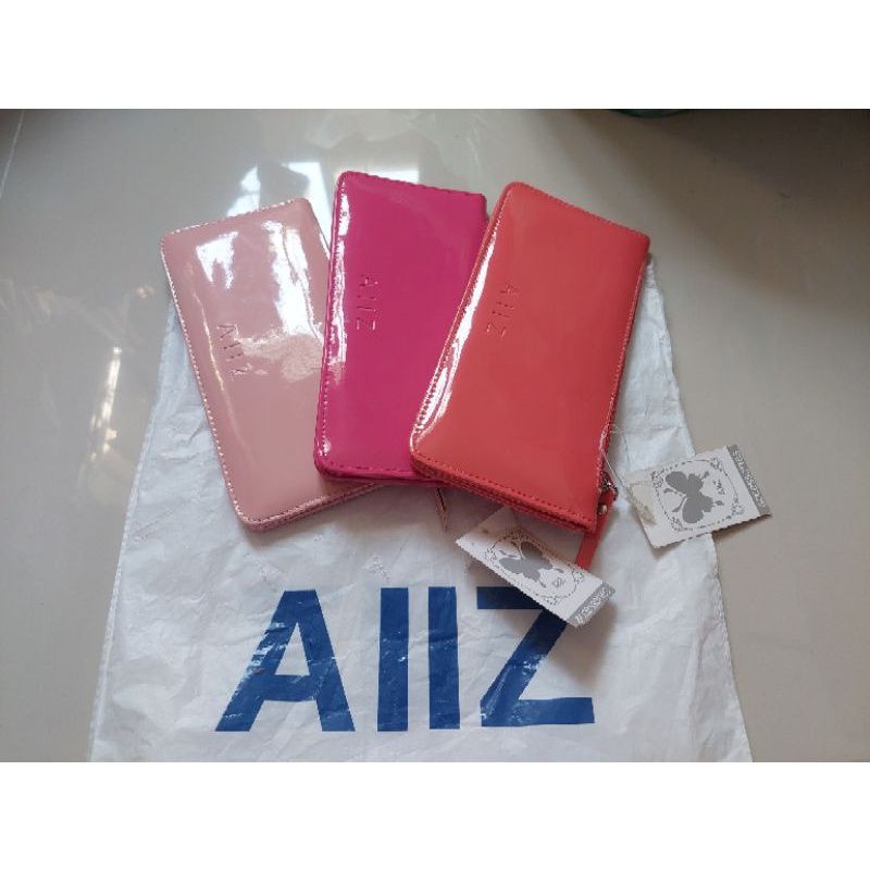 กระเป๋าสตางค์ใบยาวAllZ สีหวาน( มือ1สภาพดี) ยังไม่เคยใช้ ได้ไปคุ้ม