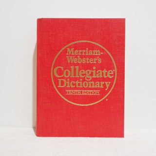 ดิกชันนารี Merriam-Websters Collegiate Dictionary Tenth Edition  ​มือสองสภาพบ้าน