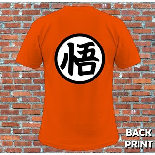 เสื้อยืดคอกลมแขนสั้น Ku kanji Dragonball Z kakarot