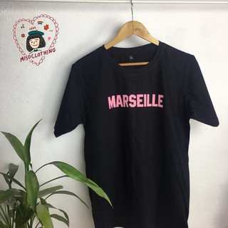 "Marseille" เสื้อยืดสกรีน สวมใส่สบาย